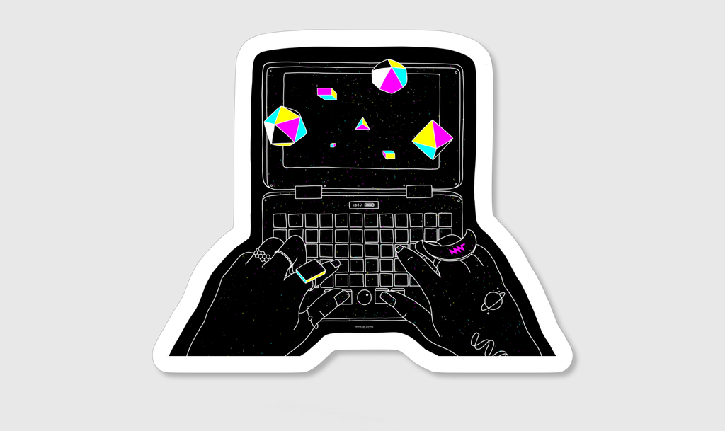 MNT Pocket Reform Sticker (Illustration)
